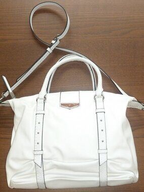 Simply Vera Wang Palermo Shopper Cream Color Bag Purse